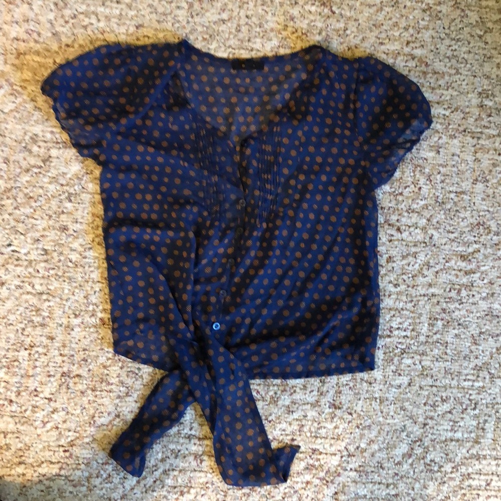 Dotted Crop Top